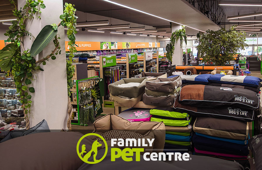 Family Pet Centre was developed as a destination pet retail concept, combining premium products, grooming, and veterinary services into a single, family-focused retail environment.